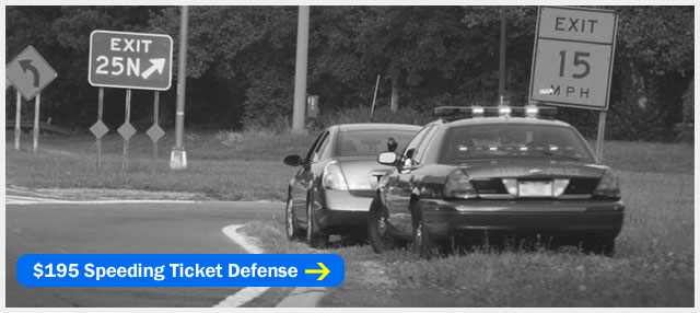 $195 Speeding Ticket Defense